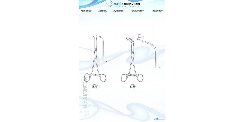 Atraumatic Vessel Clamps